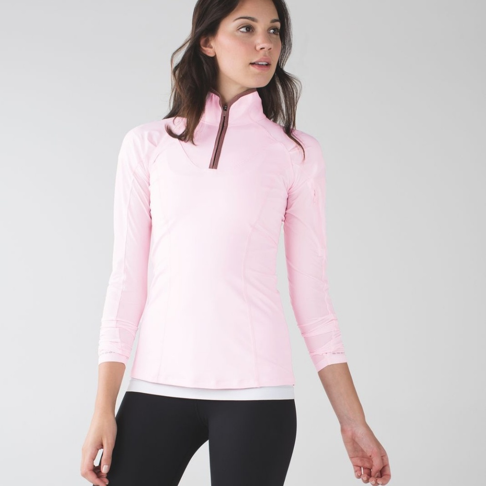 Lululemon Trail Bound 1/2 Zip size 8 NWT